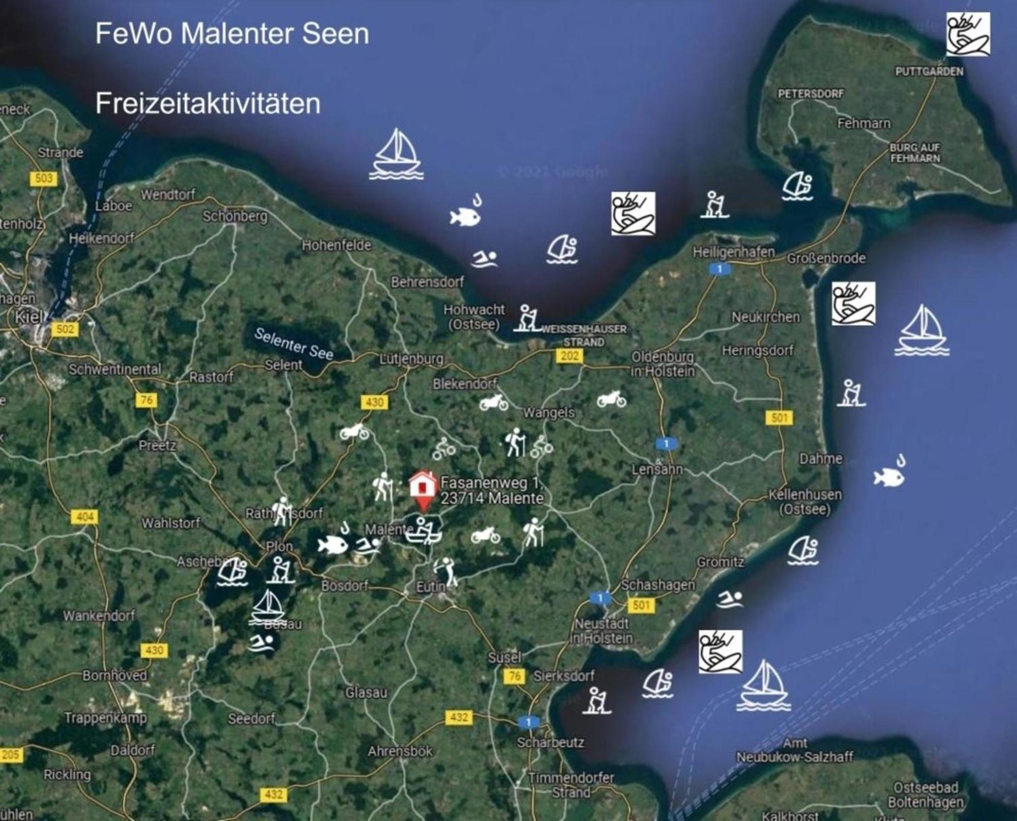 Fewo Backbord Malente Exteriör bild